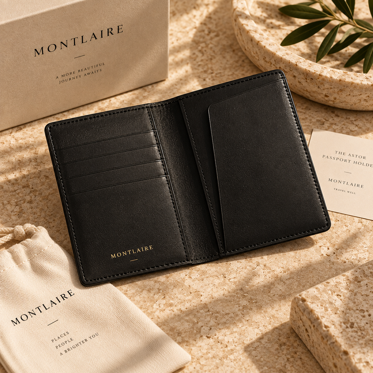 THE MADISON PASSPORT HOLDER